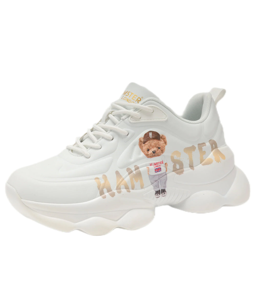 Hamster London Ted H Party Sneakers Gold