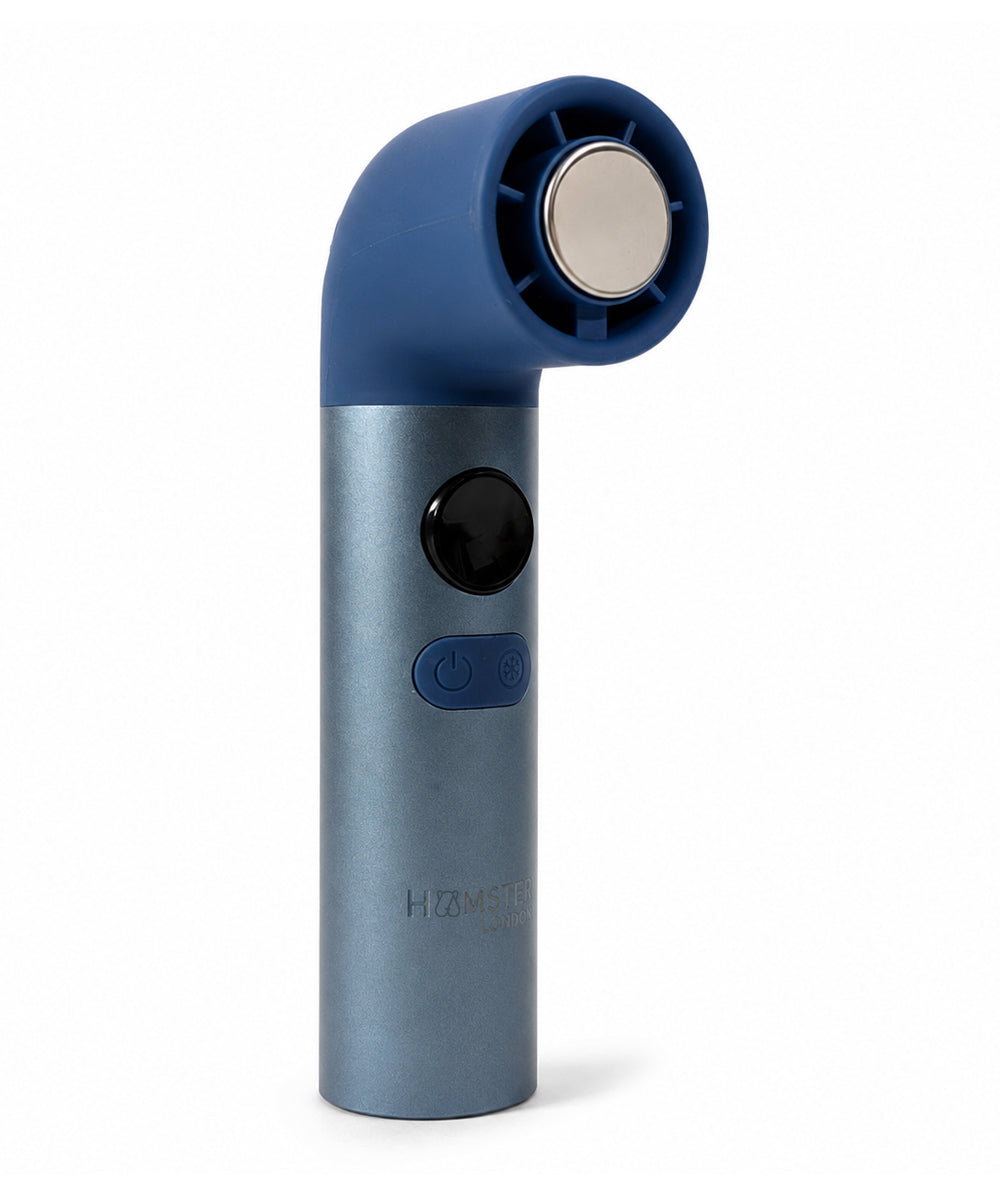 Hamster London Cold Compress Handheld Fan – Blue
