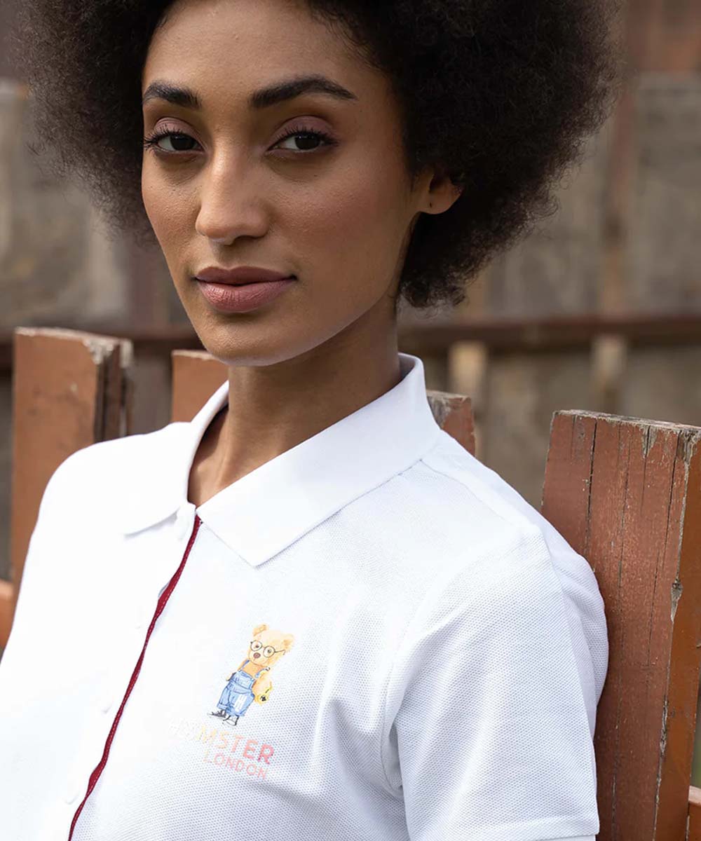 Hamster London Ted H Claira Shirt Dress White