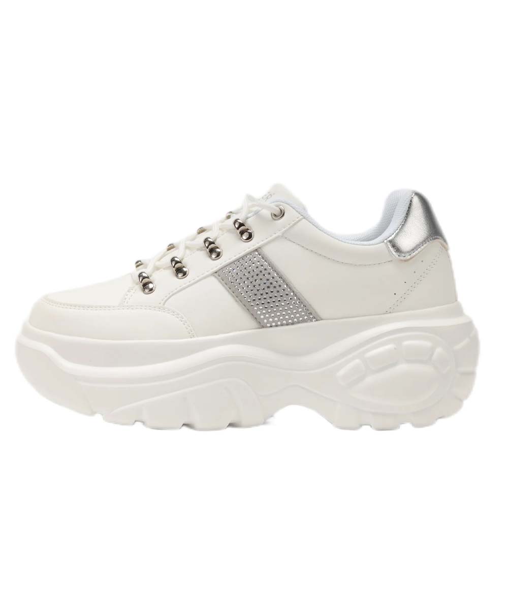 Hamster London Heli Silver Stripe Party Sneakers
