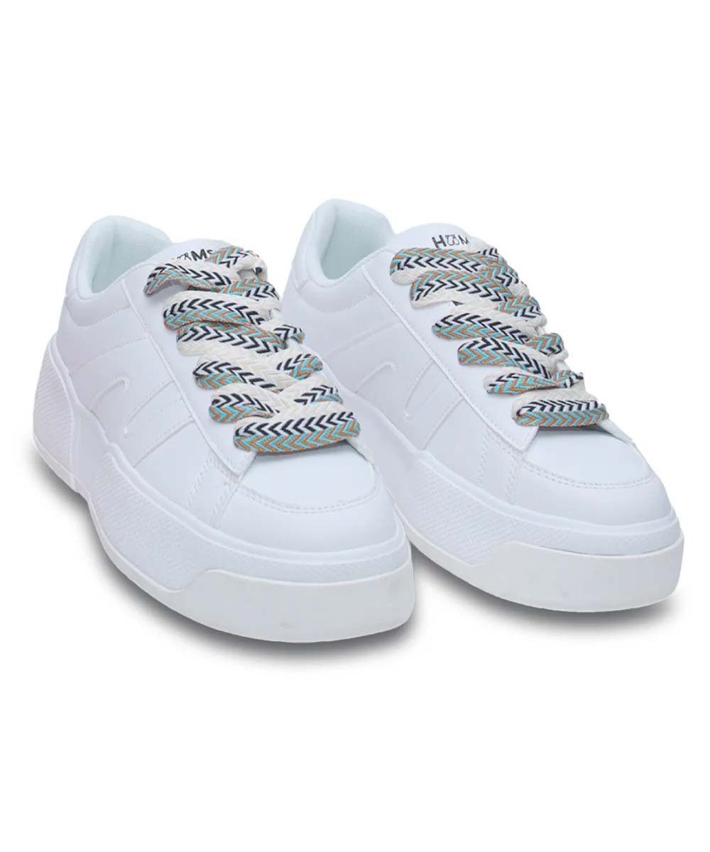 Hamster London Huxley White Sneakers