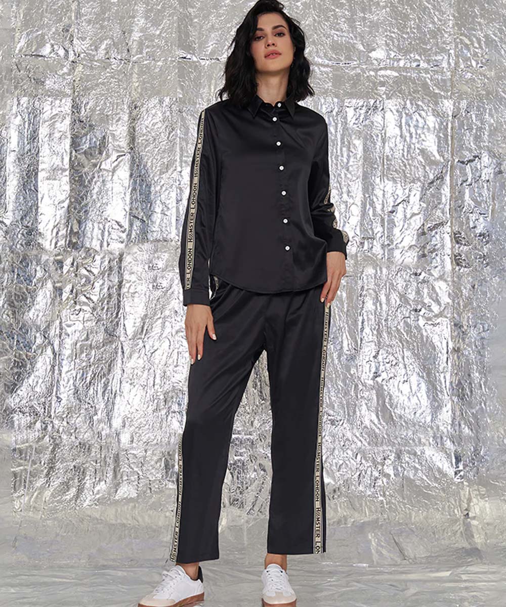 Hamster London Satin Love Co-ord Set