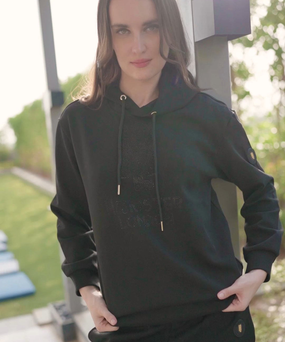 Hamster London Kolo Hoodie Black XS
