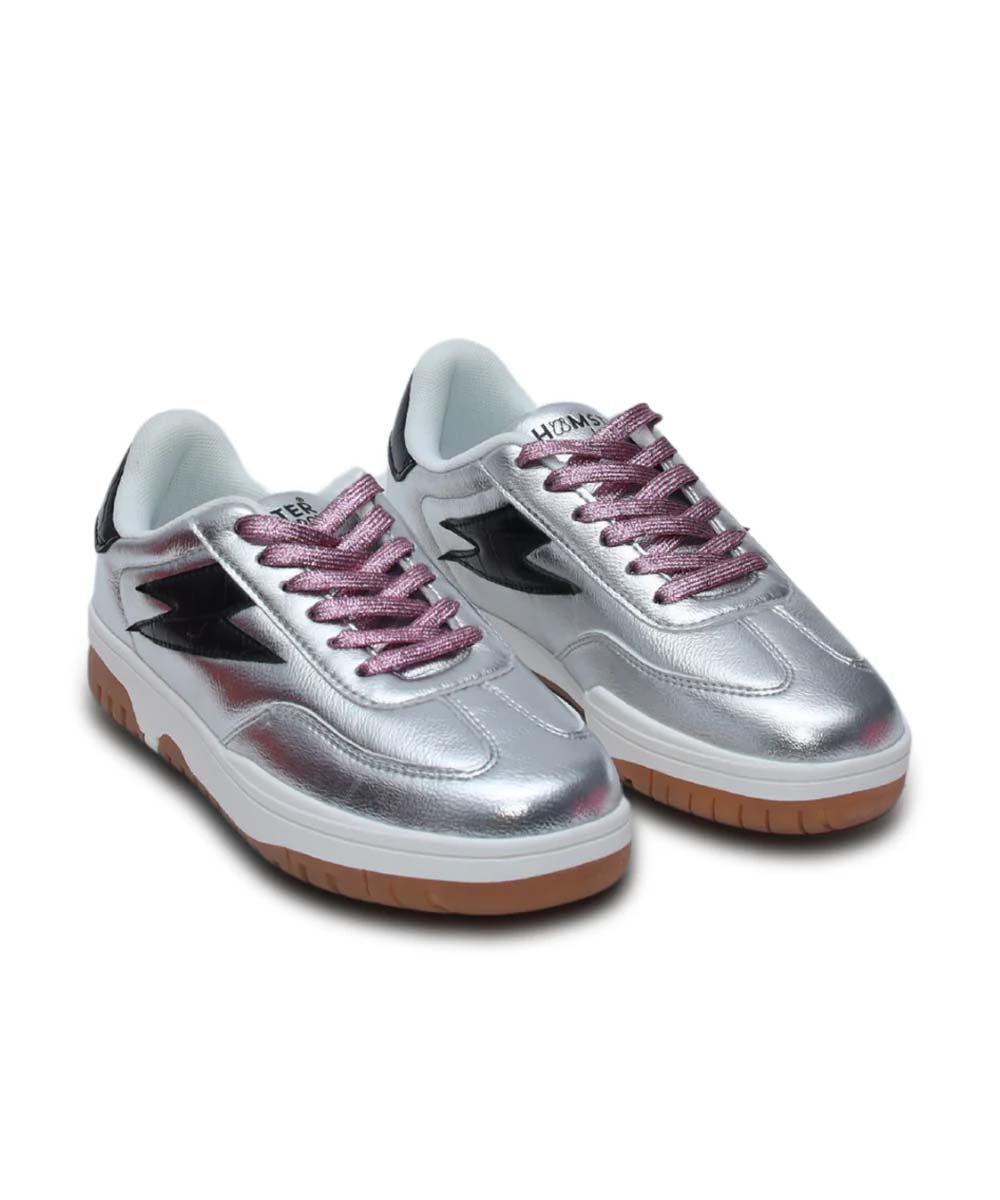 Hamster London Lighting Silver Sneakers