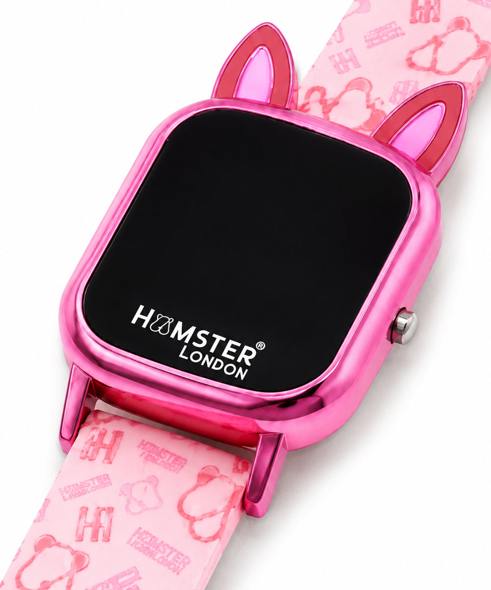 Hamster London Unicorn Metal Horn Classic Digital Watch