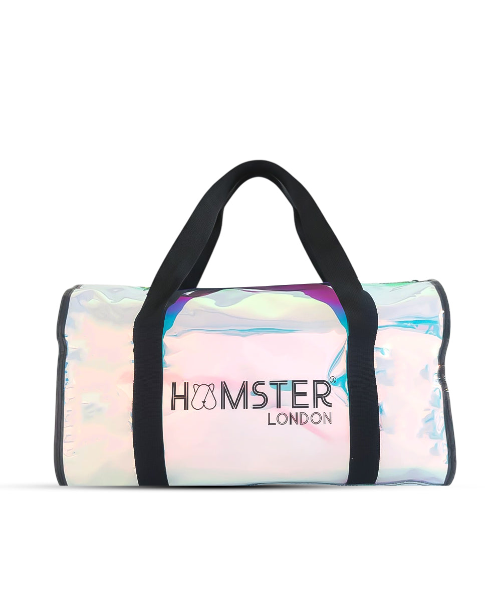 Hamster London Shiny Classic Duffle Bag Black Large