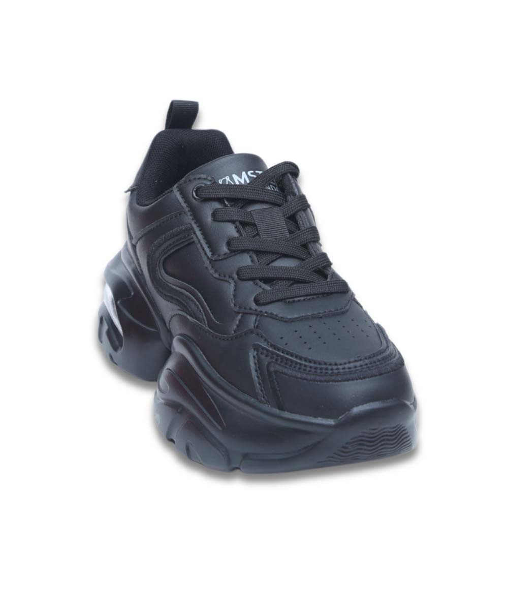 Hamster London Matte Black Party Sneakers