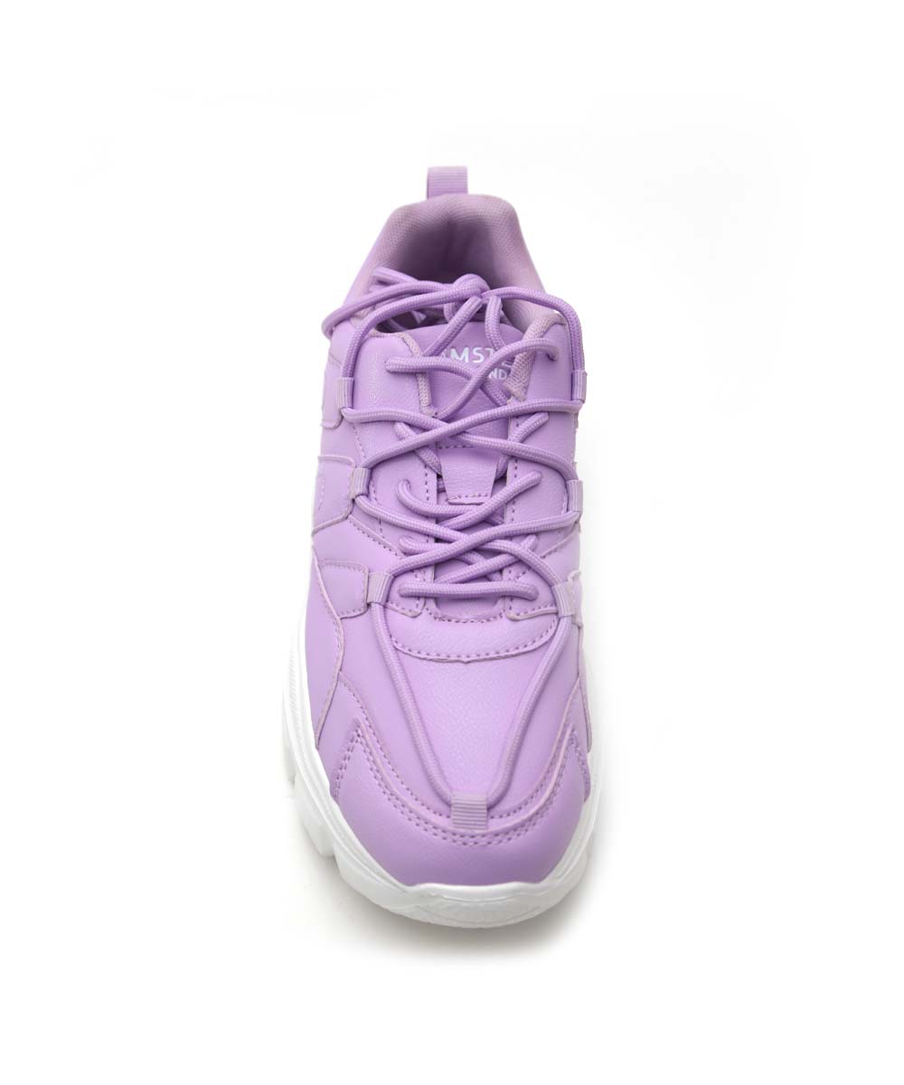 Hamster London Mousehole Purple Party Sneakers