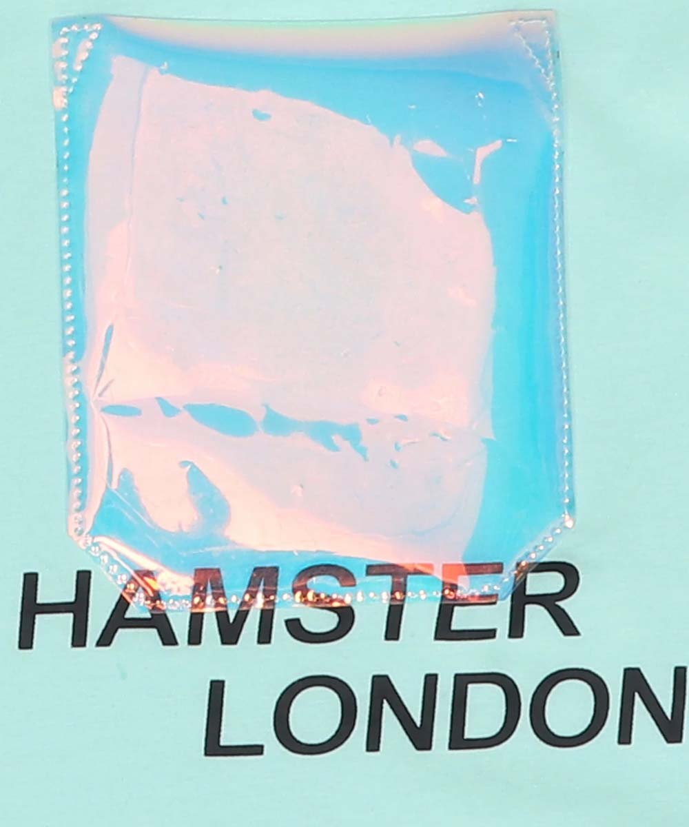 Hamster London Holo Party Tees Aqua
