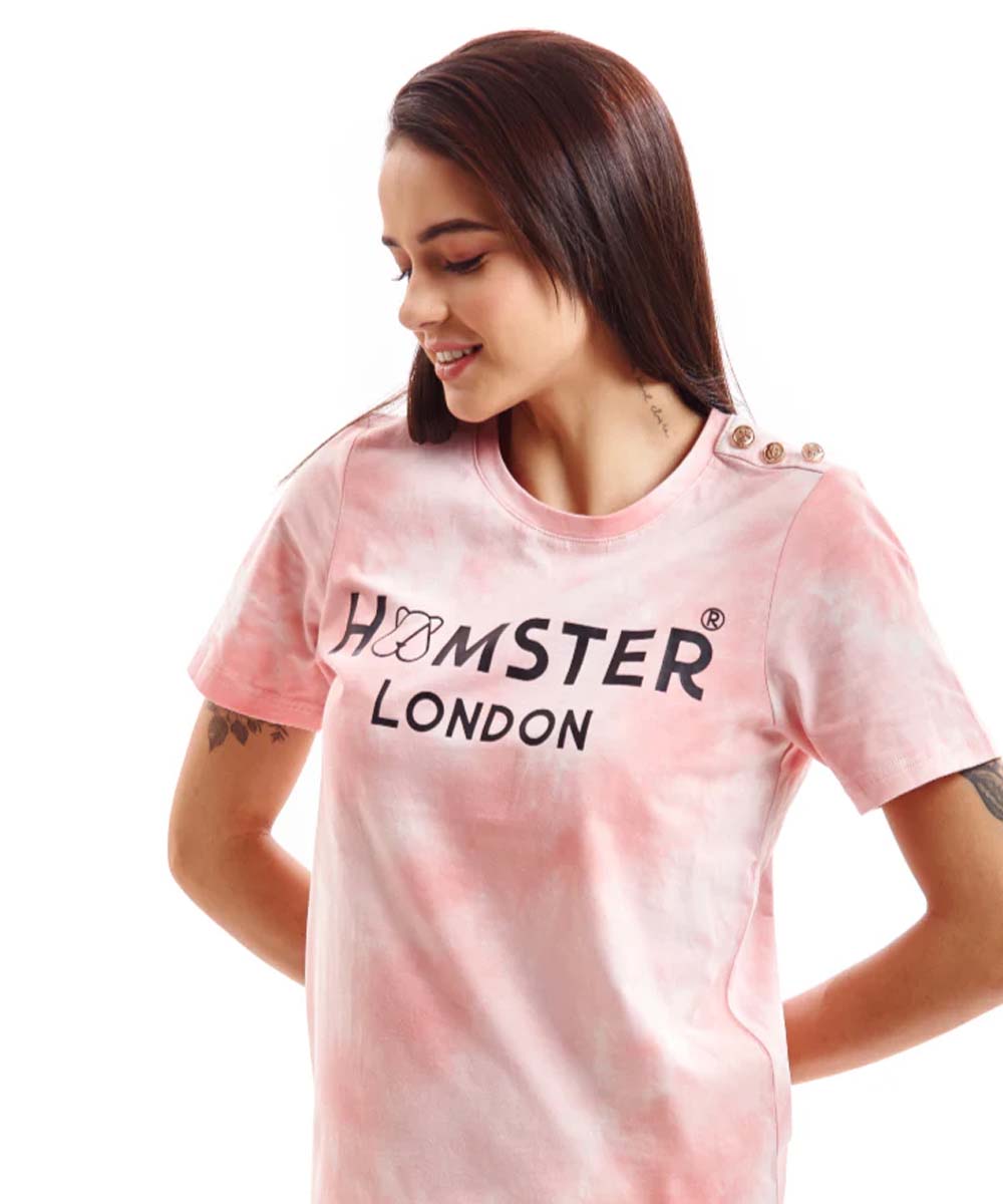 Hamster London Tie Dye Pink