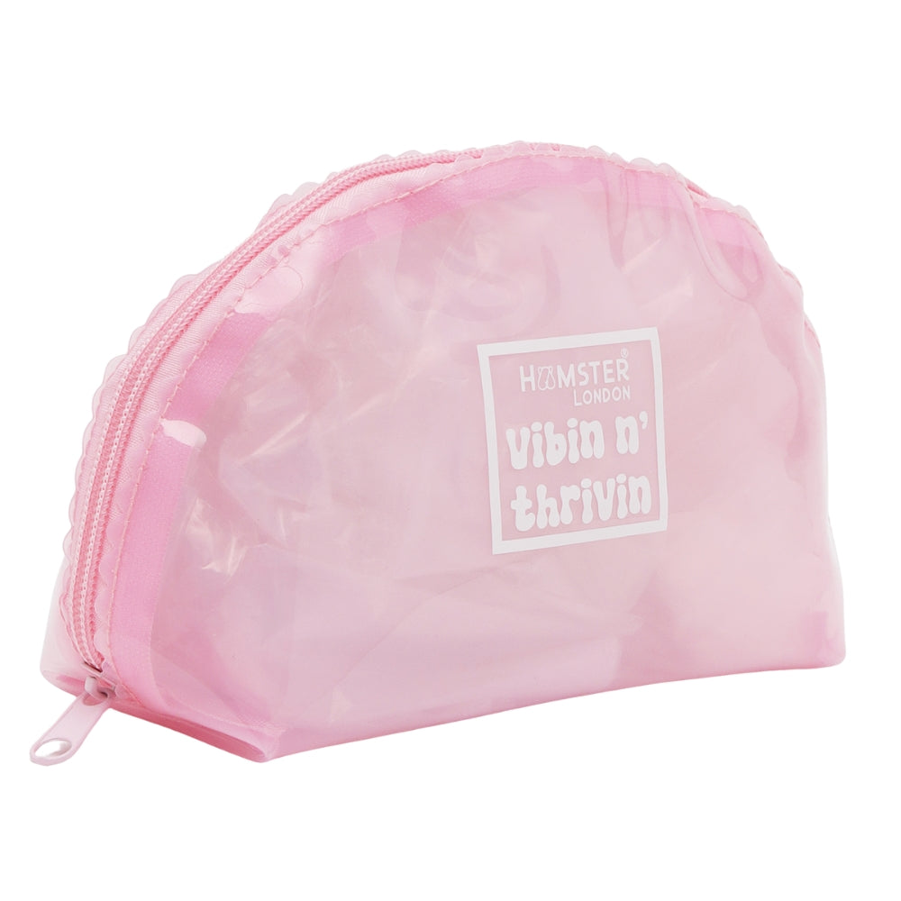 Hamster London Hampton Shell Pouch Pink