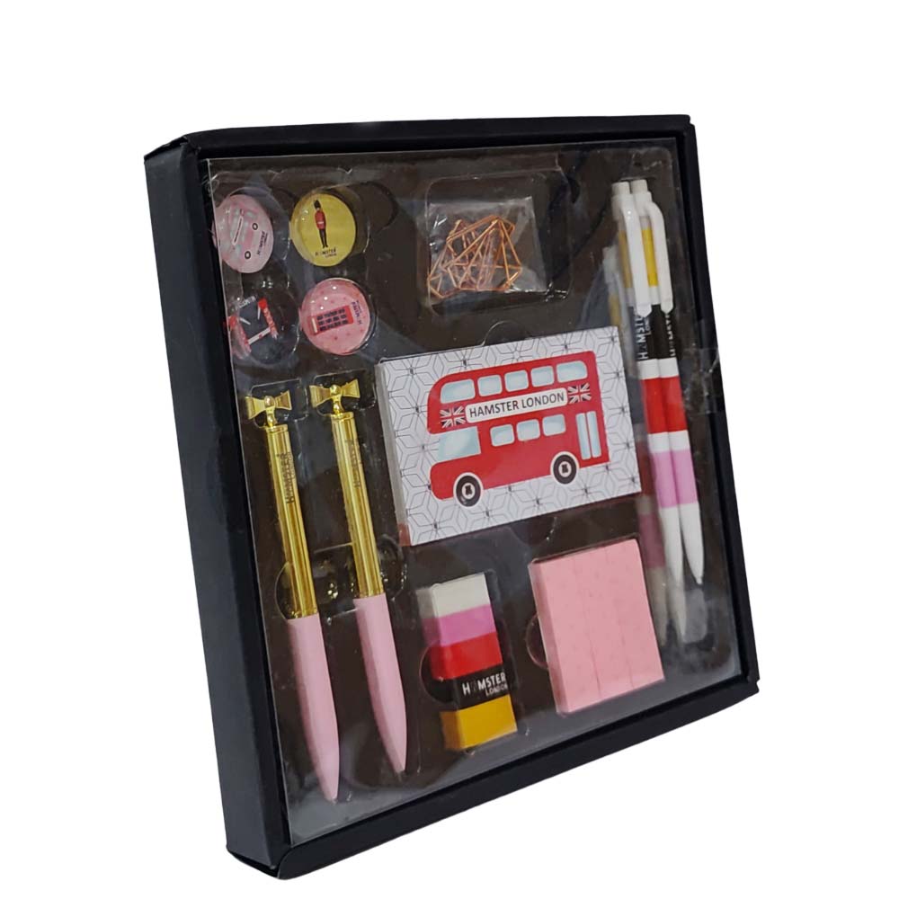 Hamster London Stationery Set – Trendy Desk Essentials Combo