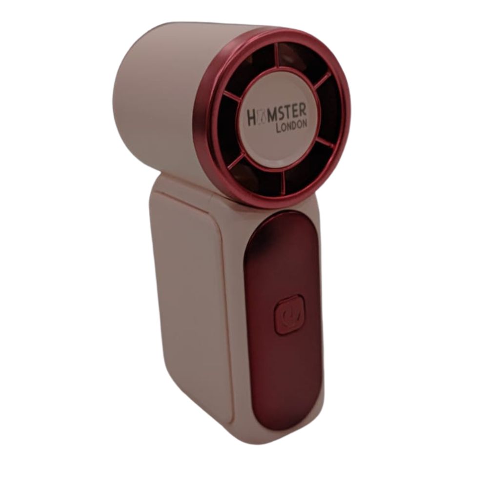Hamster London AirFlow – High-Speed Mini Fan Maroon