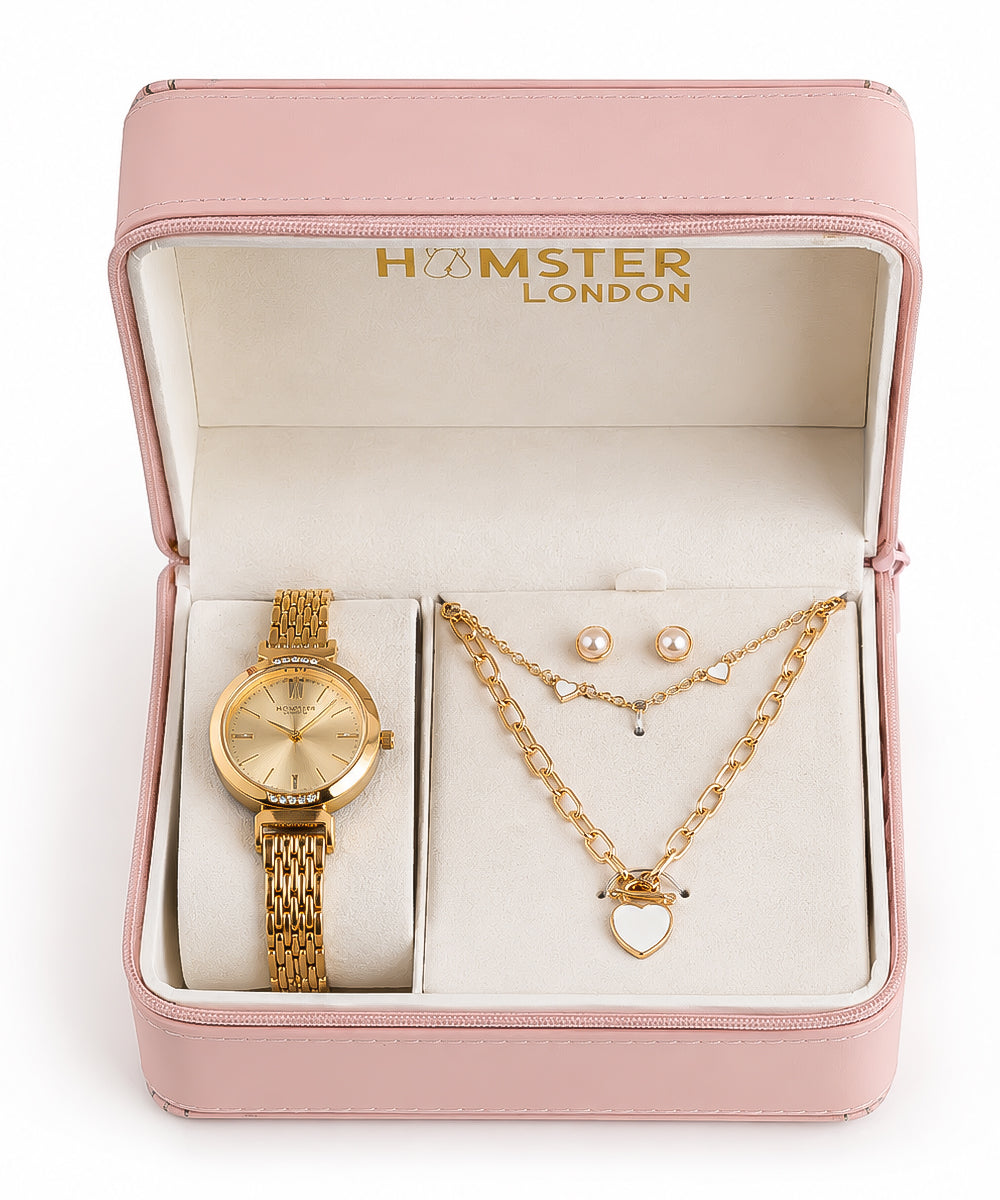 Hamster London Venus Women Gold Watch