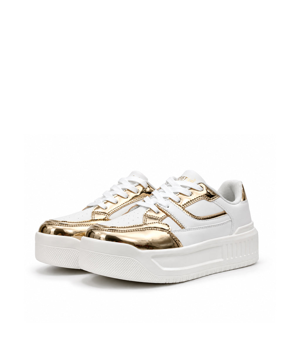 Hamster London Haven Party Gold Sneakers