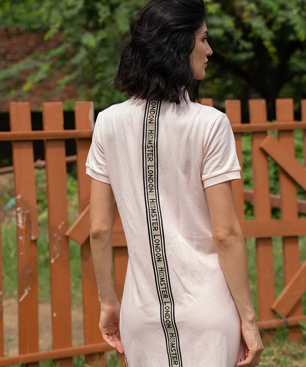 Hamster London Ted H Claira Shirt Dress Pink