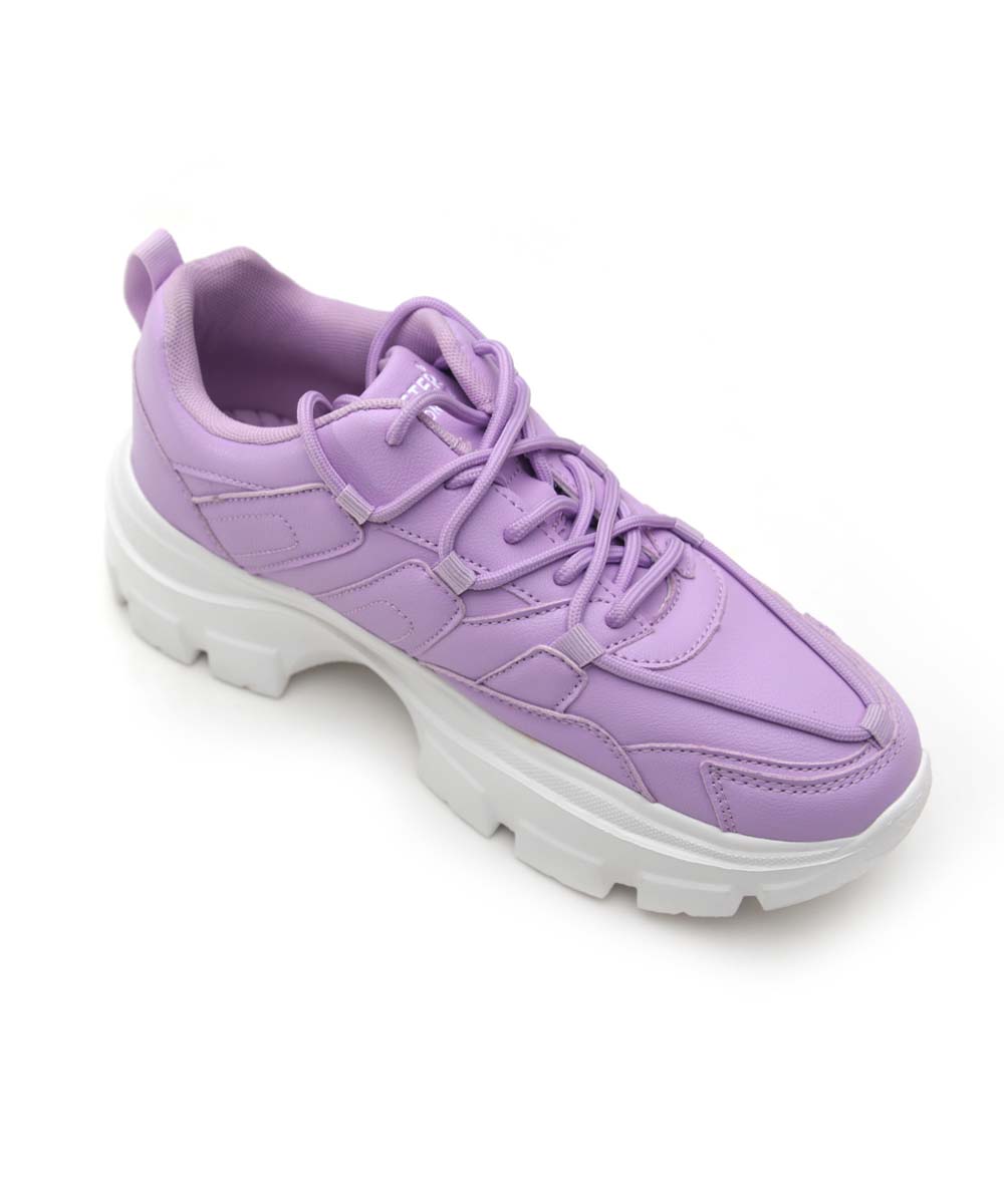 Hamster London Mousehole Purple Party Sneakers
