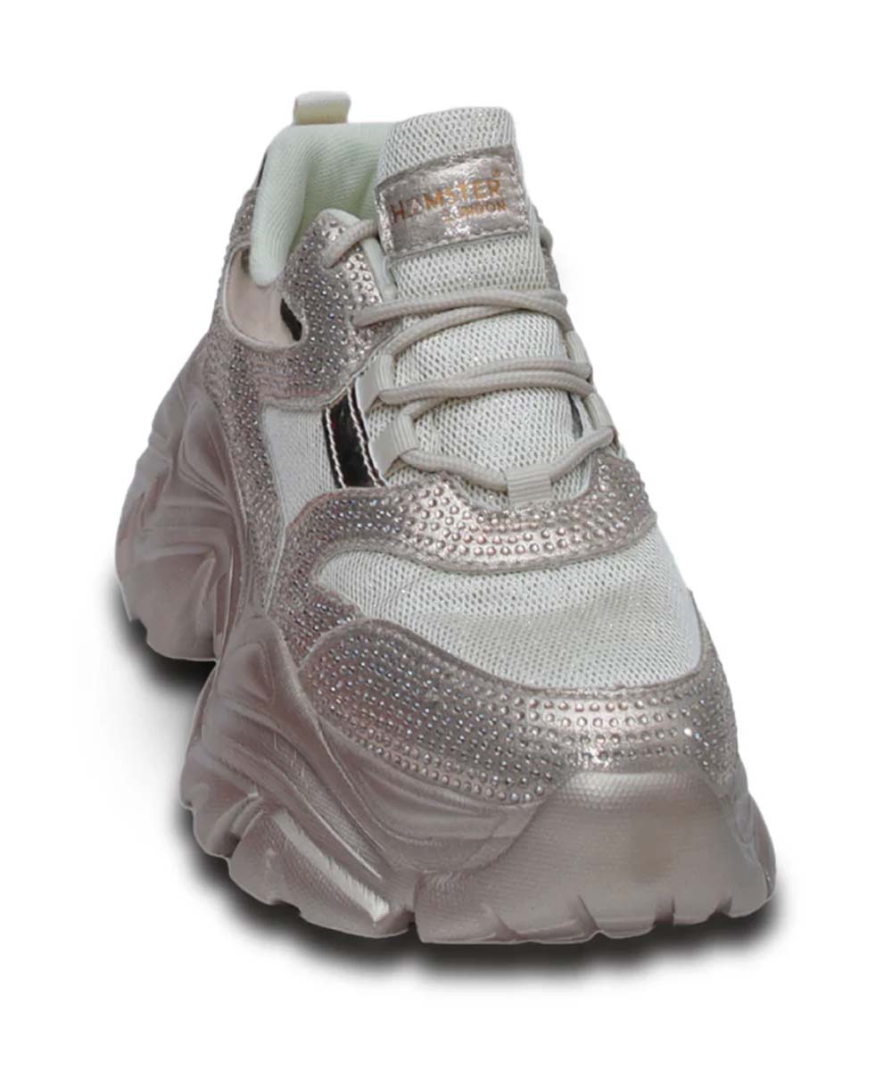 Hamster London Booster Gold Sneakers
