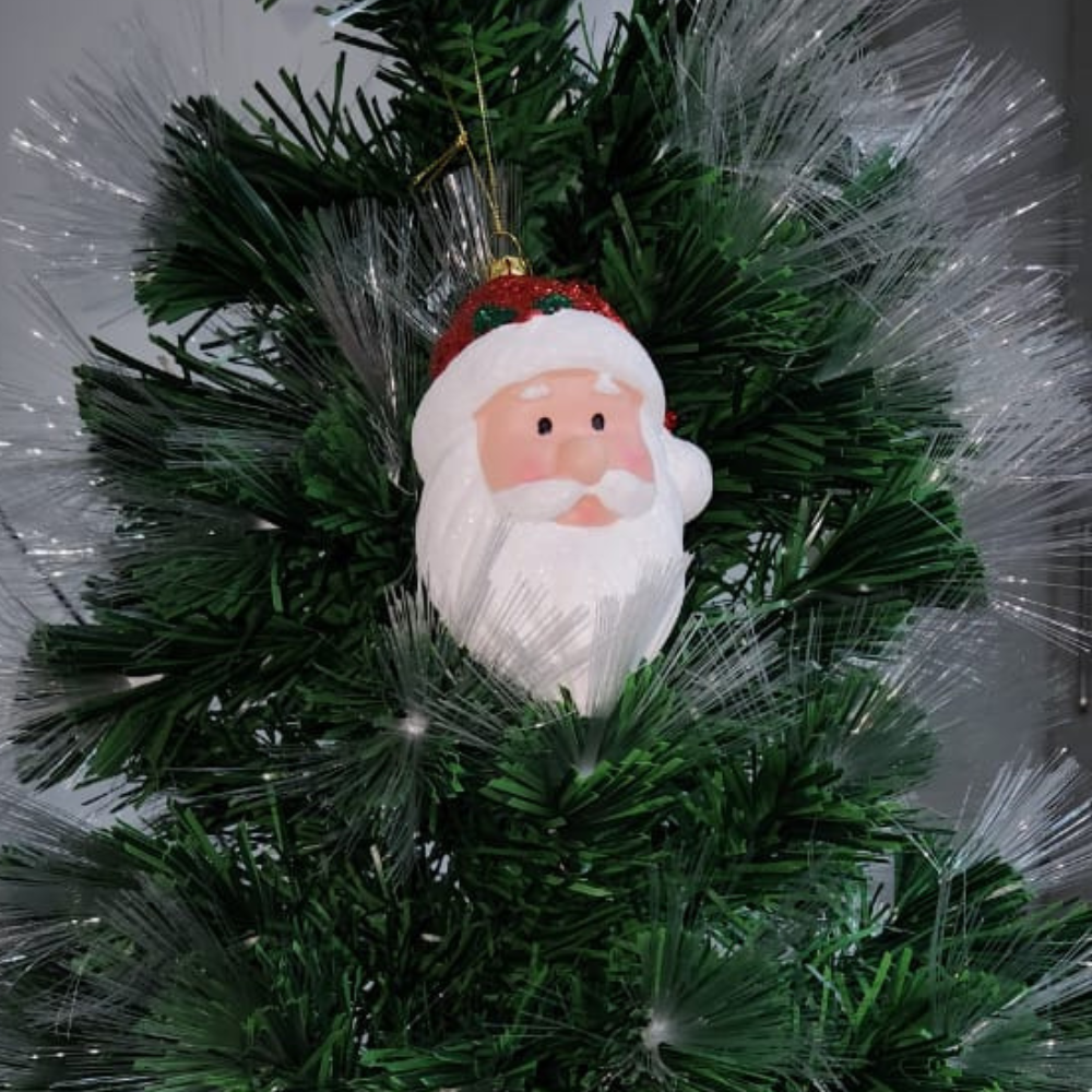 Hamster London Holy Hanging Santa Head