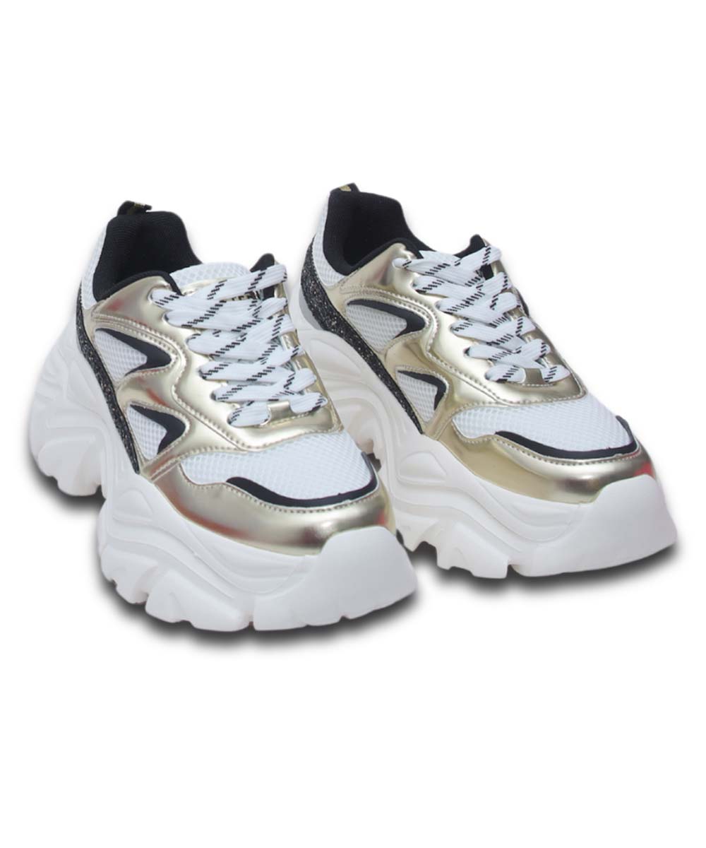 Hamster London Performer Gold Sneakers