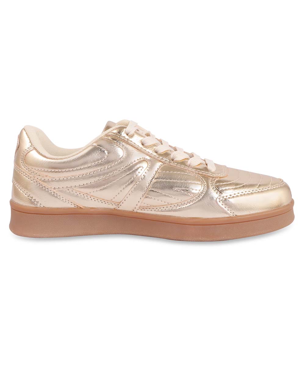 Hamster London Haven Kicker Party Gold Sneakers