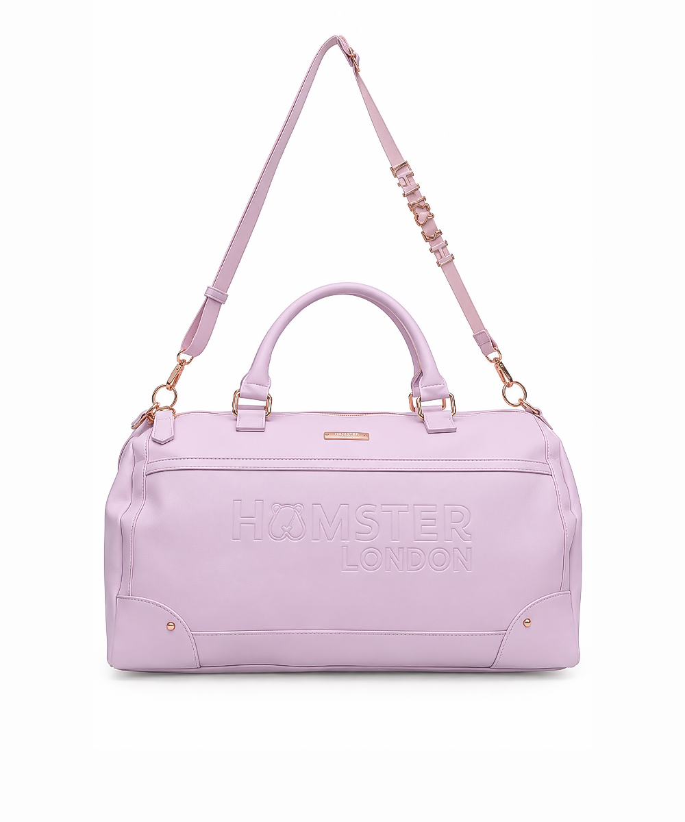Hamster London Melissa Travel Duffle Bag Pink