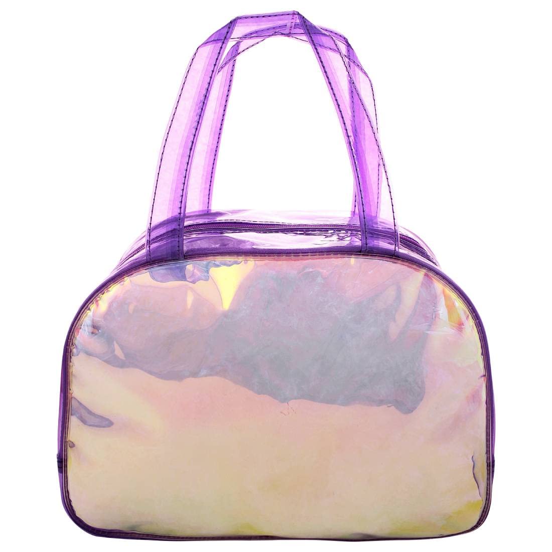 Hamster London Shiny Boston Bag Purple