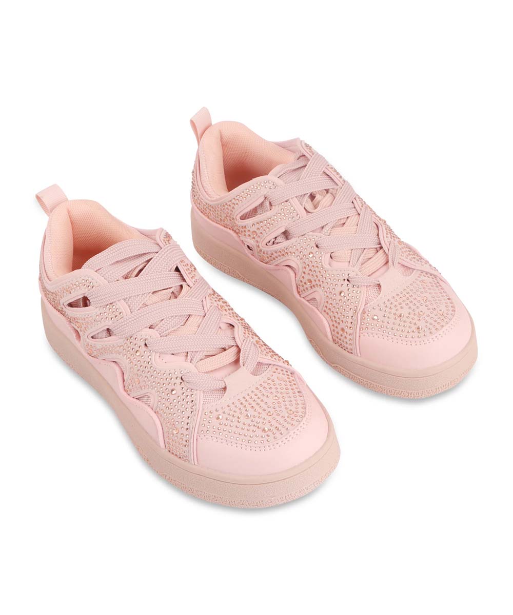 Hamster London Neptune Pink Party Sneakers