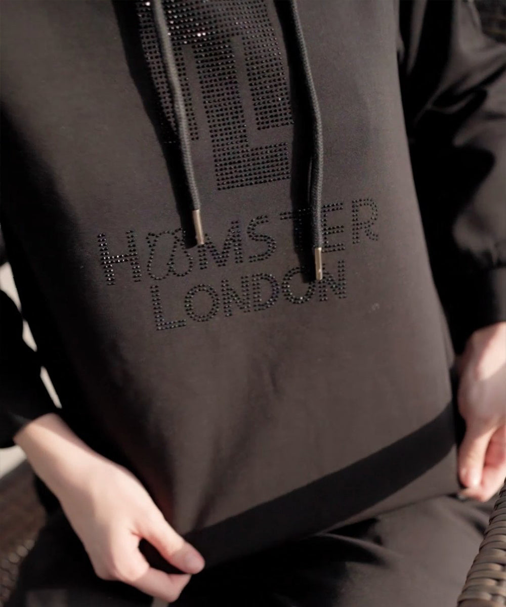 Hamster London Kolo Hoodie Black XS