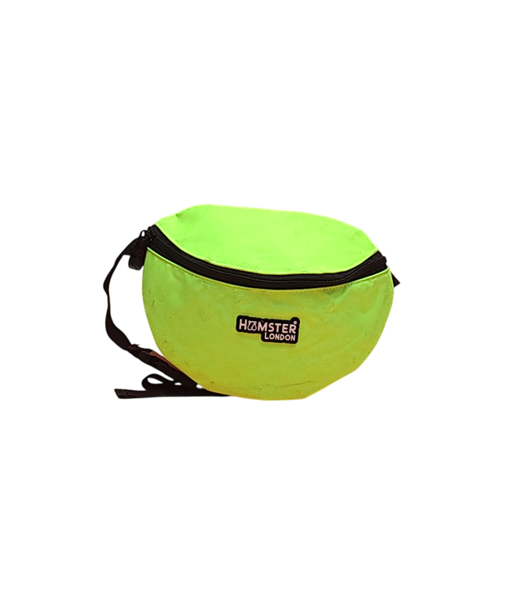 Hamster London Neon Backpack Gift Set with Waist Bag, Stainless Steel Bottle & Slap Watch