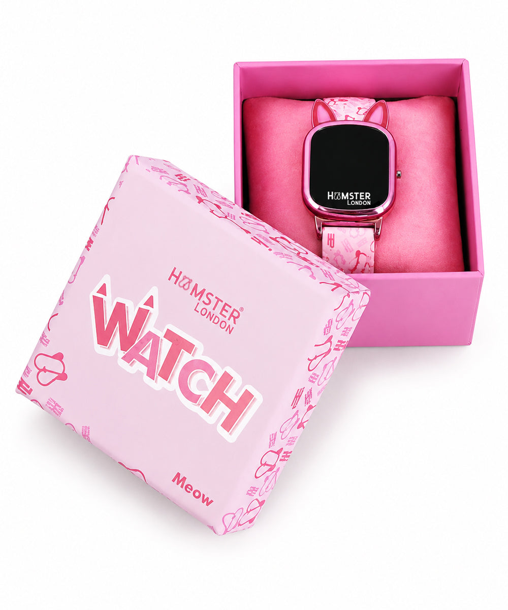 Hamster London Unicorn Metal Horn Classic Digital Watch