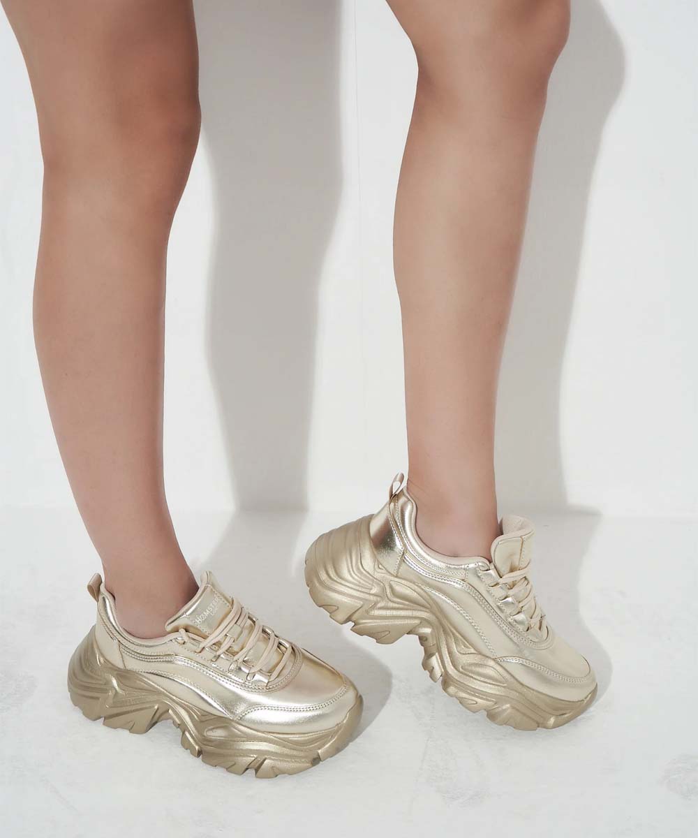 Hamster London Ultimate Golden Sneakers