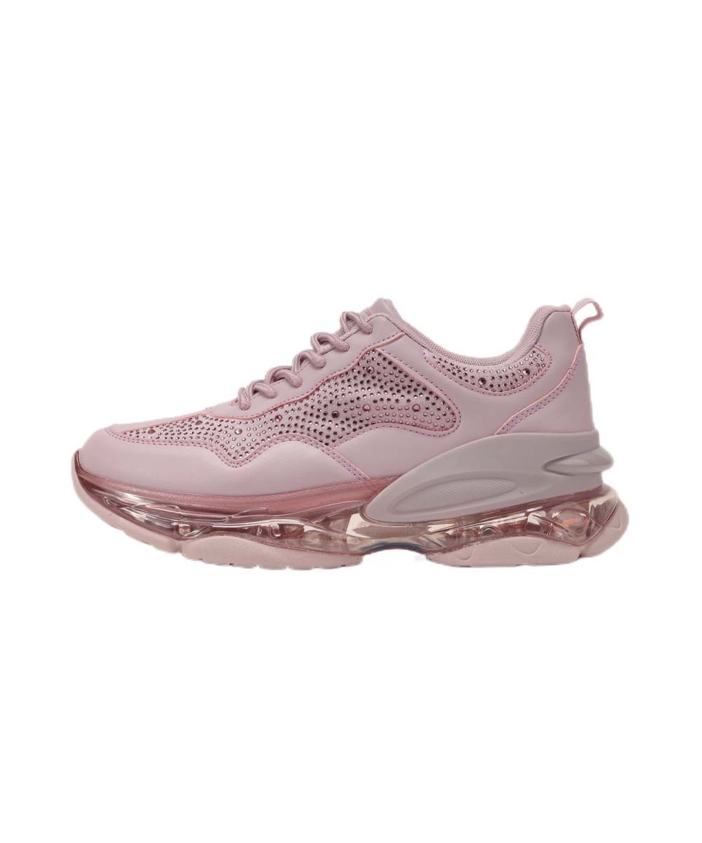 Hamster London Marcella Powder Pink Party Sneakers