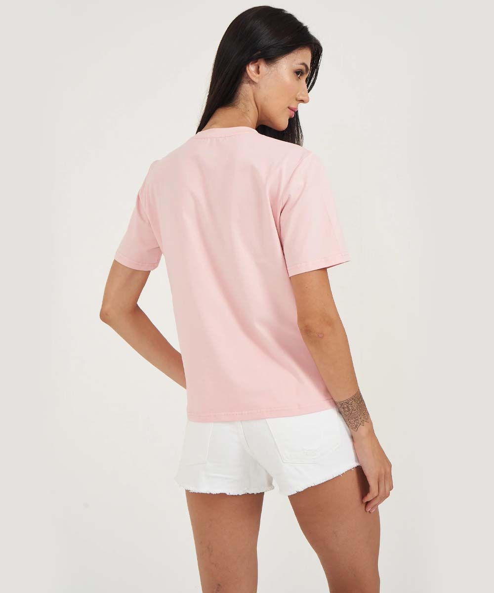 Hamster London Ted H Chic T-Shirt Pink