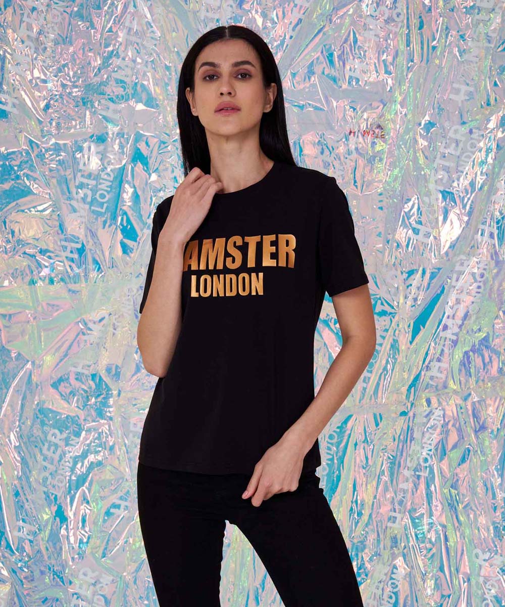 Hamster London Metallic T Shirt