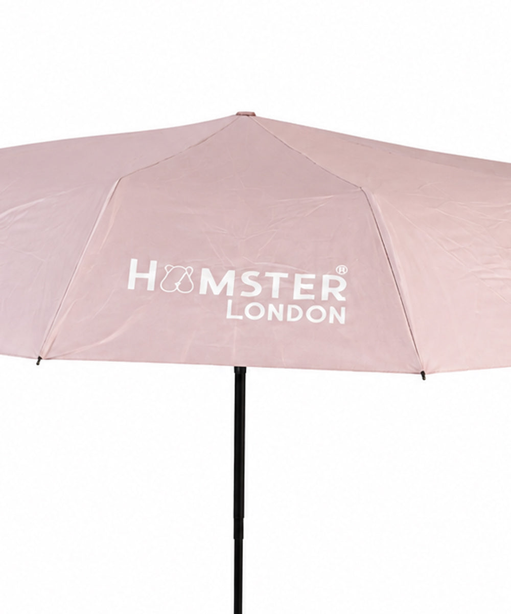 Hamster London Colored Handle Auto Umbrella Pink