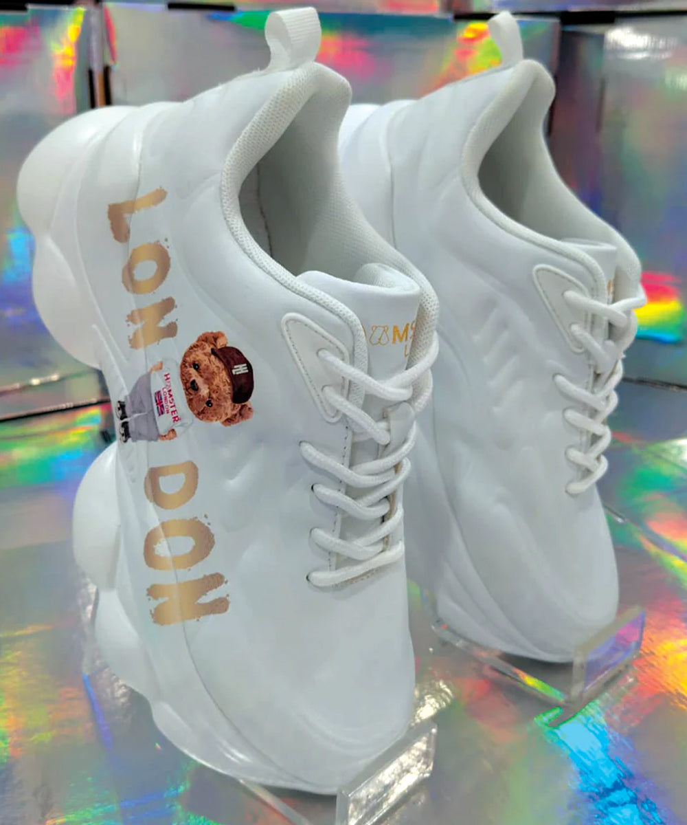 Hamster London Ted H Party Sneakers Gold