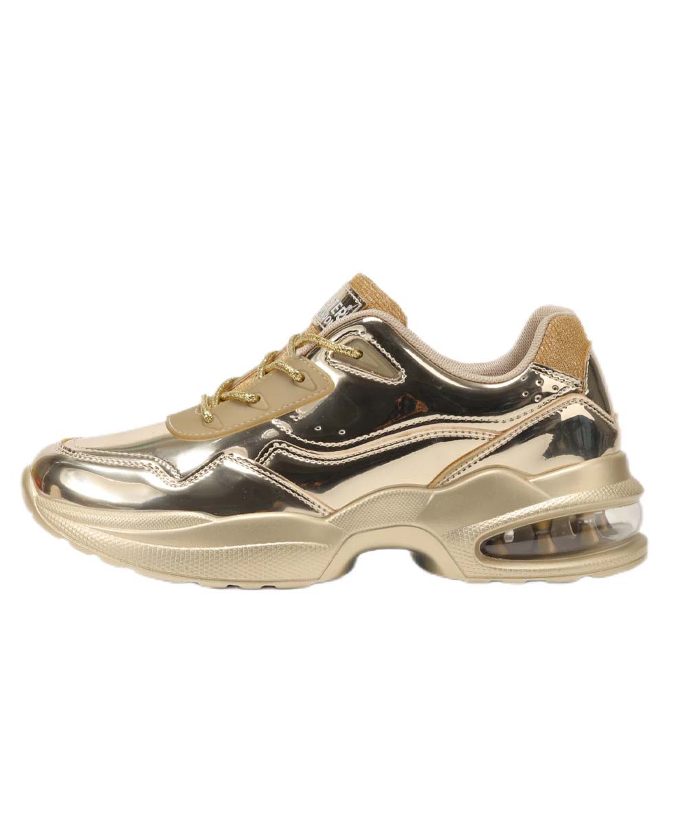 Hamster London Heli Gold Party Sneakers