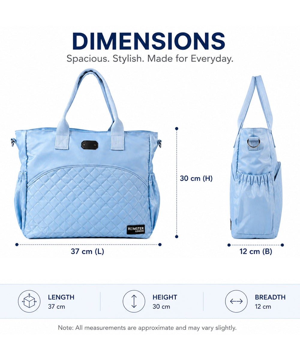 Hamster London Alba All-In-One Bag Blue