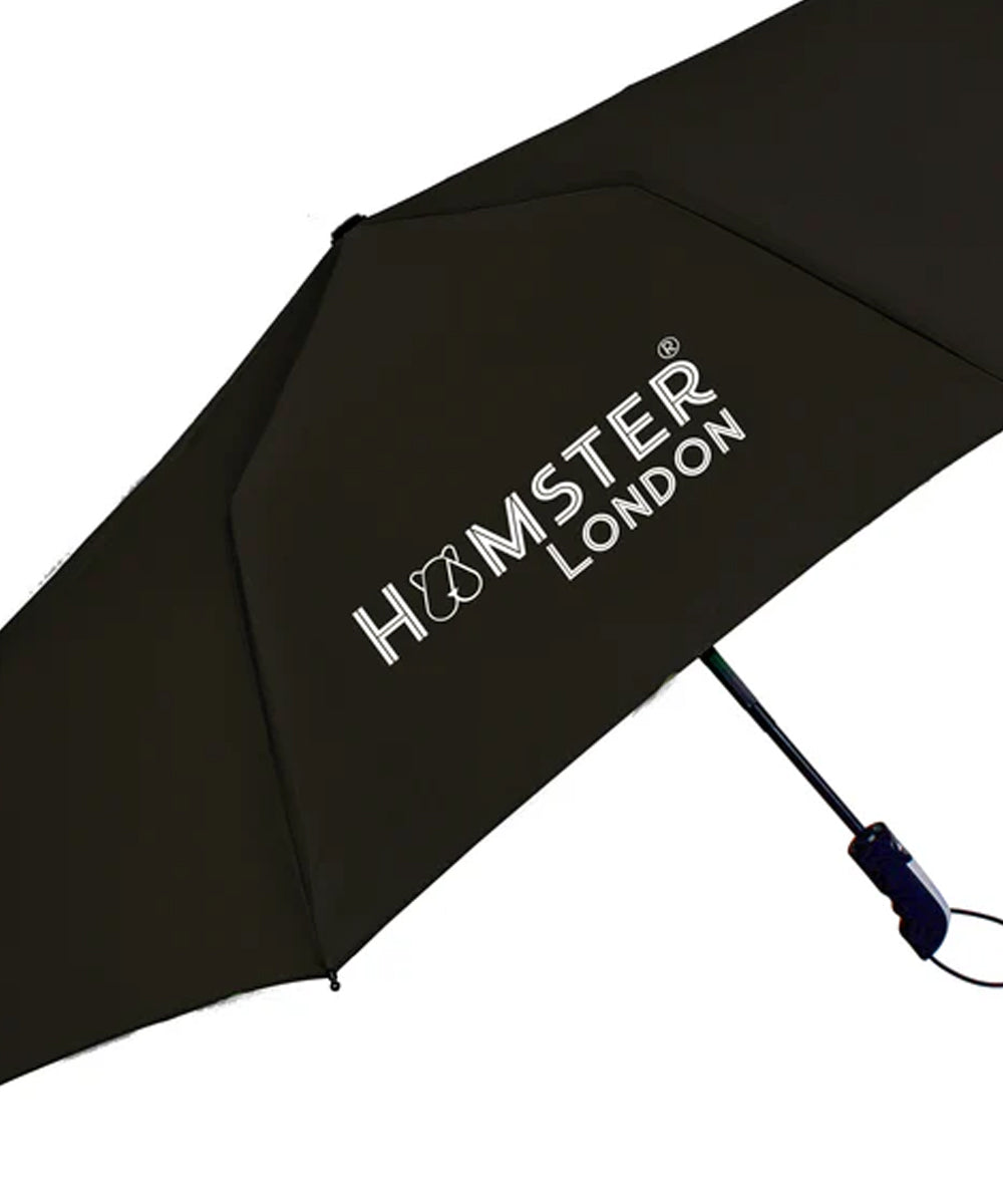 Hamster London Automatic Open & Close Pocket Folding Umbrella (Dark brown)