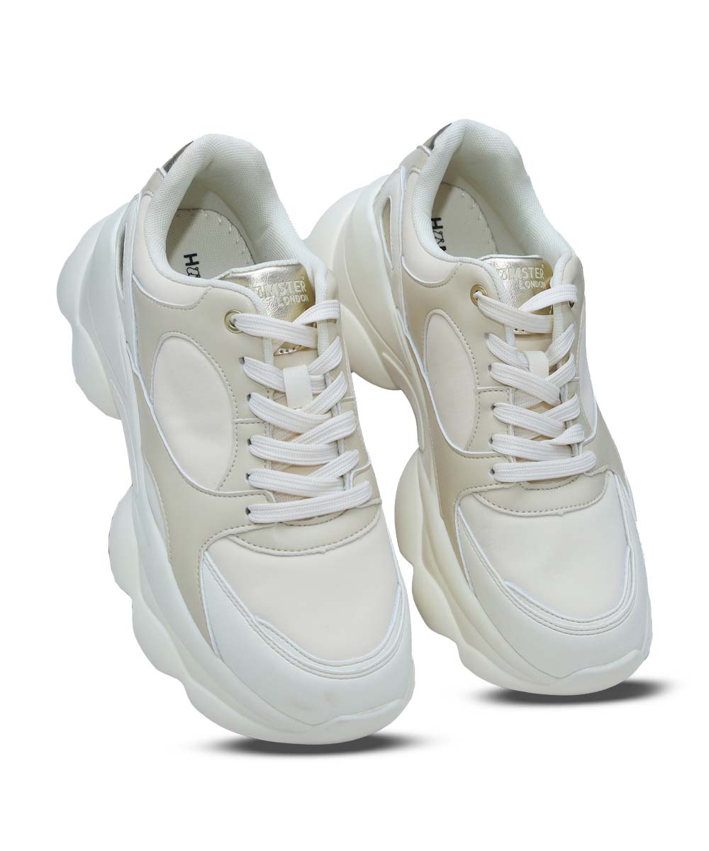 Hamster London Bubble Cream Sneakers