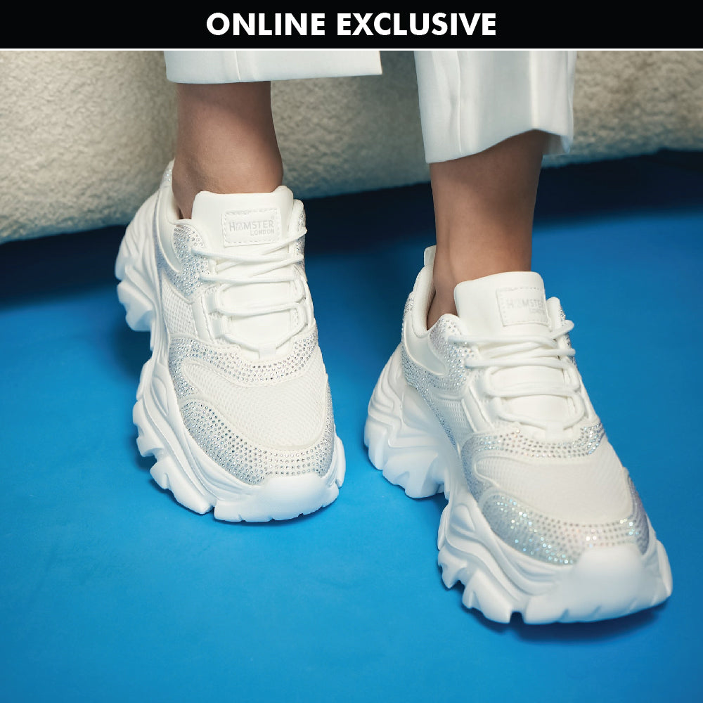 Hamster London Booster White Sneakers