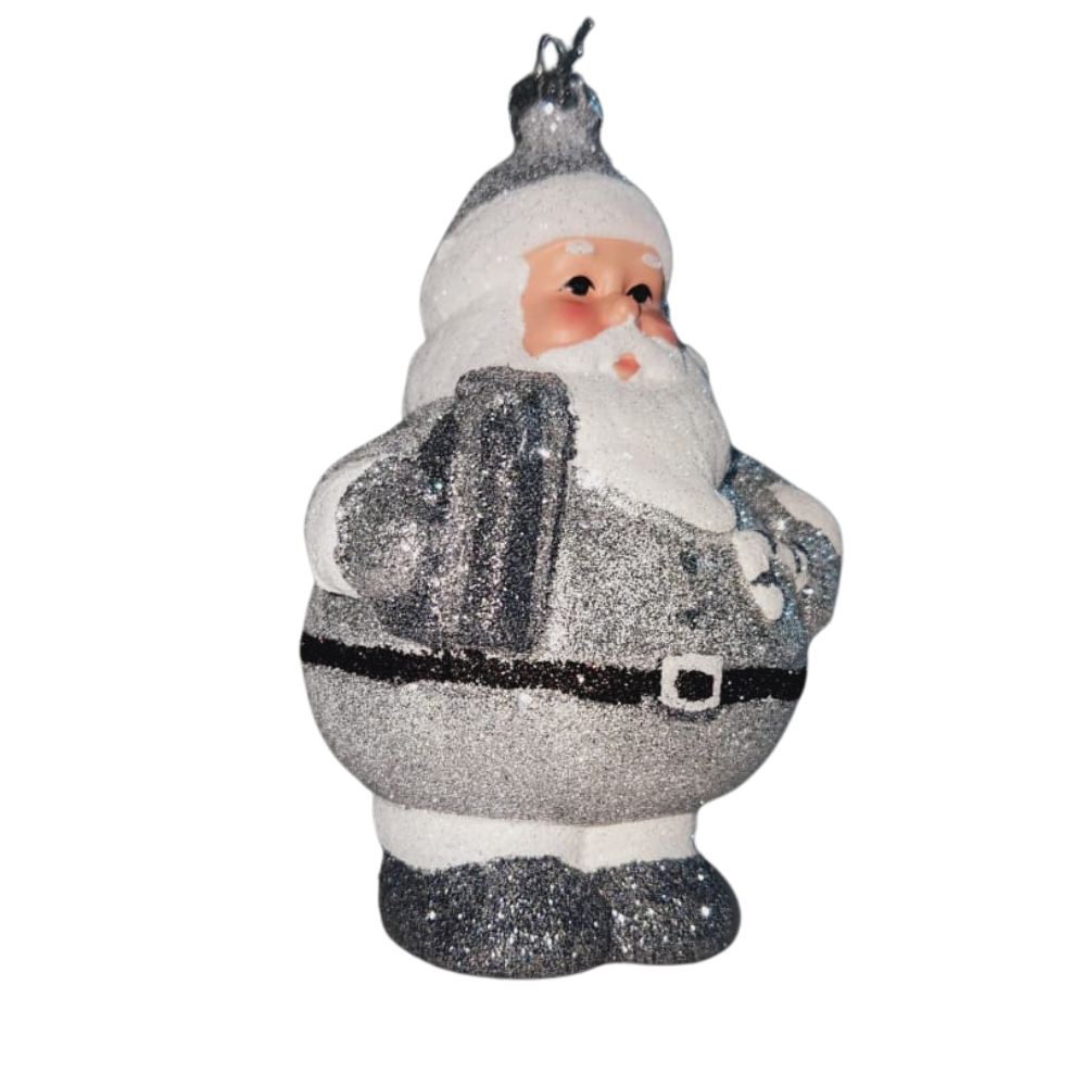 Hamster London Holy Hanging Santa White