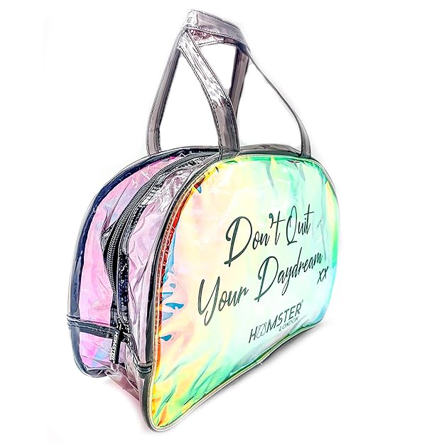 Hamster London Shiny Boston Bag Black