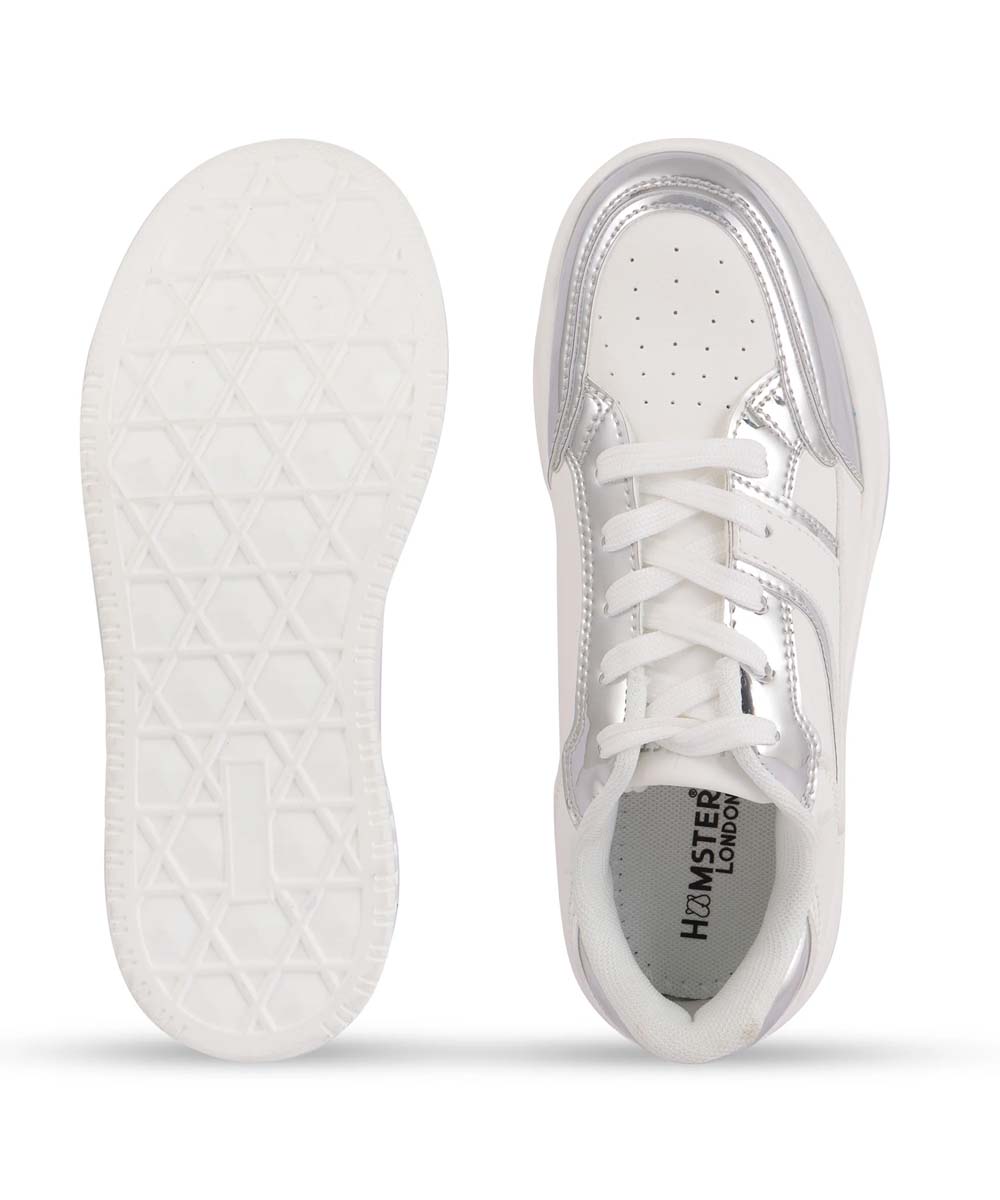 Hamster London Haven Silver Party Sneakers