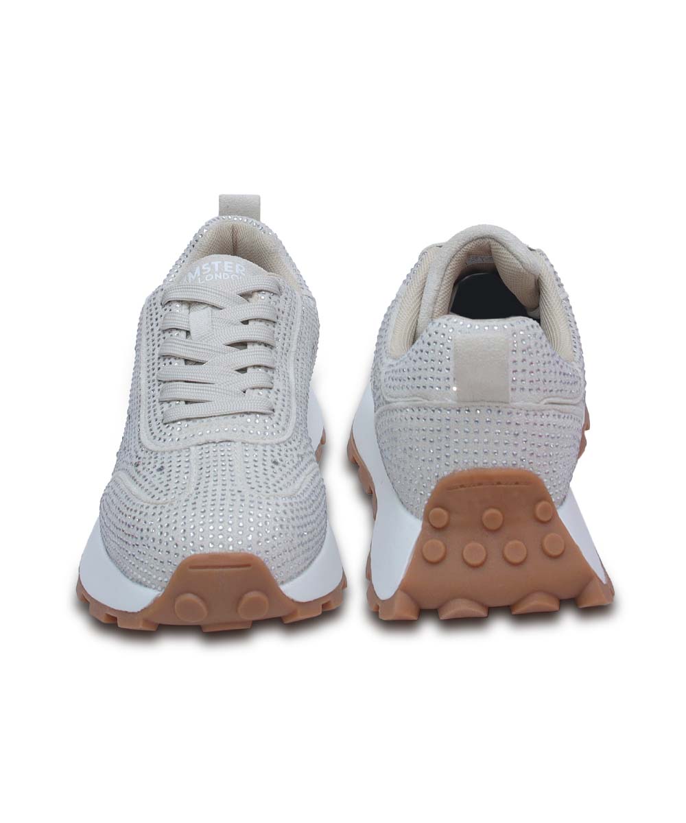 Hamster London Love Stone Off White Sneakers