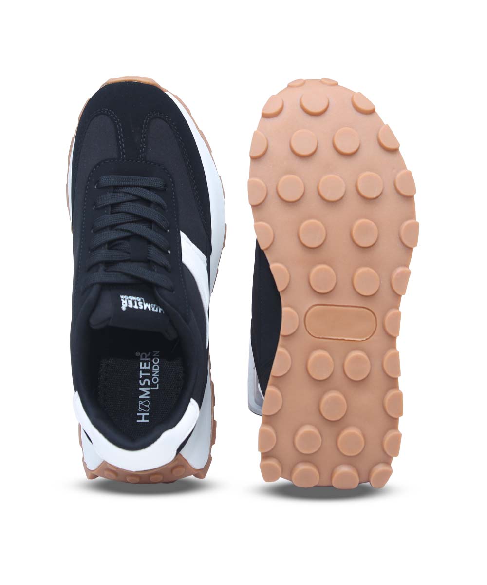 Hamster London Smart Black Sneakers