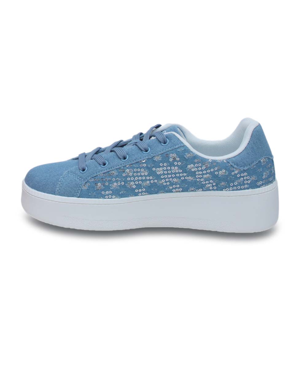 Hamster London Super Model Bling Blue Sneakers