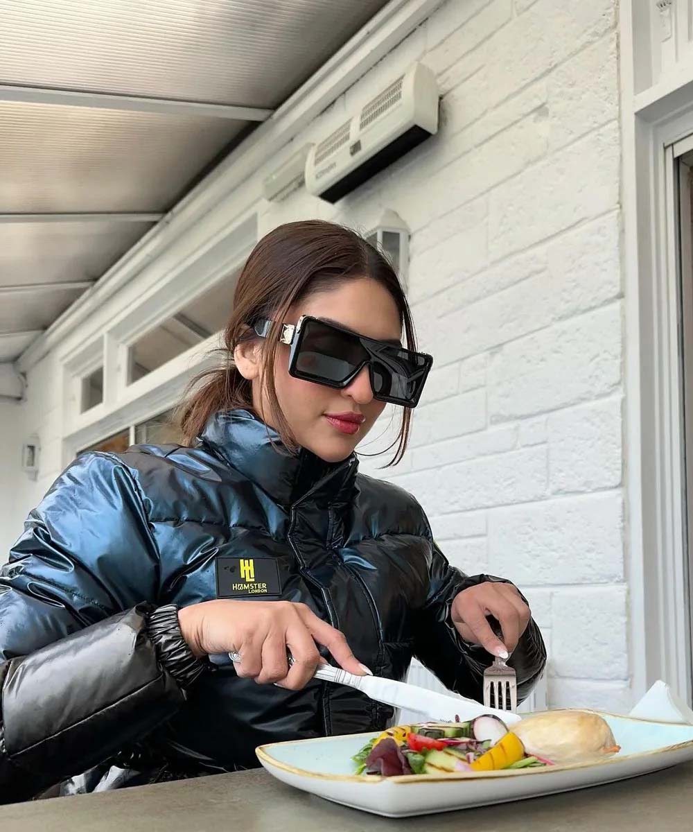 Hamster London Crystal Jacket Black