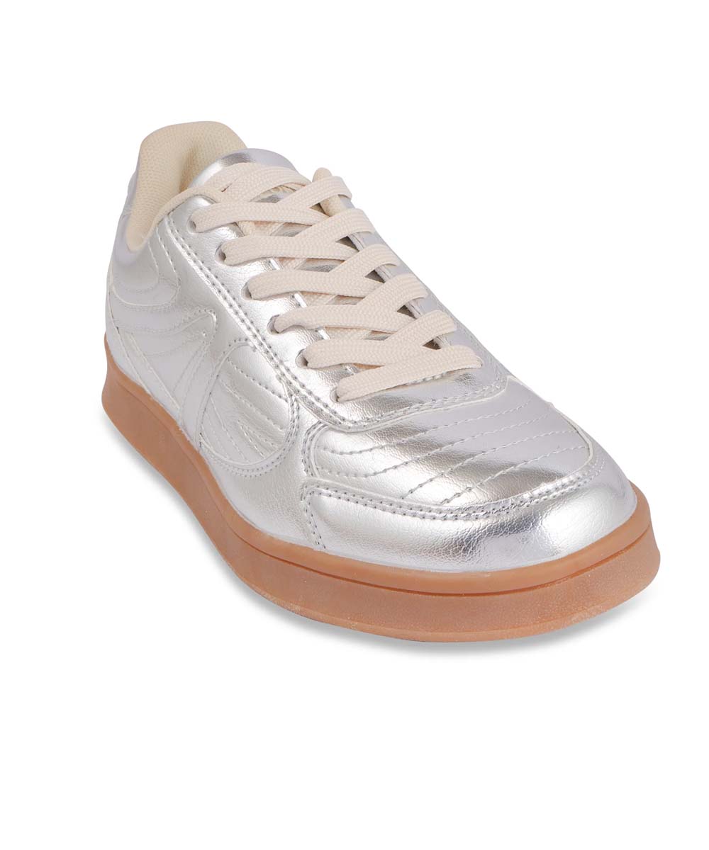 Hamster London Haven Kicker Party Silver Sneakers